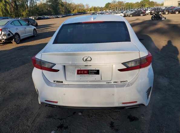JTHSE5BC3G5006725 2016 LEXUS RC White უკანა ხედი