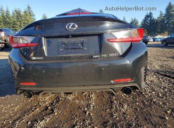 JTHSE5BC4H5007559 2017 LEXUS RC Черный Вид сзади