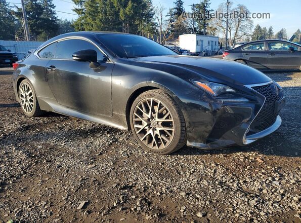 JTHSE5BC4H5007559 2017 LEXUS RC Черный Передняя правая четверть