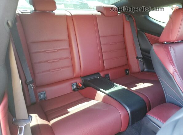 JTHSM5BC3G5002354 2016 LEXUS RC Черный Вид задних сидений