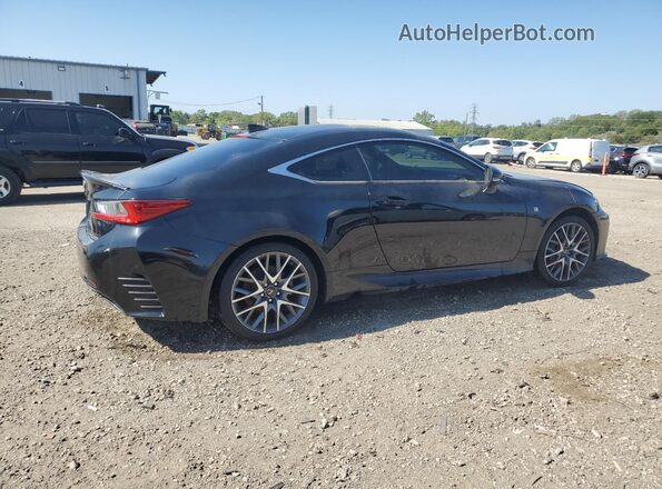 JTHSM5BC3G5002354 2016 LEXUS RC Черный Задняя правая четверть