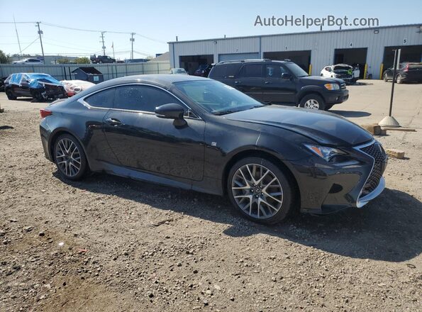 JTHSM5BC3G5002354 2016 LEXUS RC Черный Передняя правая четверть