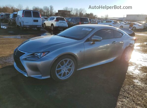 JTHSM5BC4H5002686 2017 LEXUS RC Silver Przód lewy