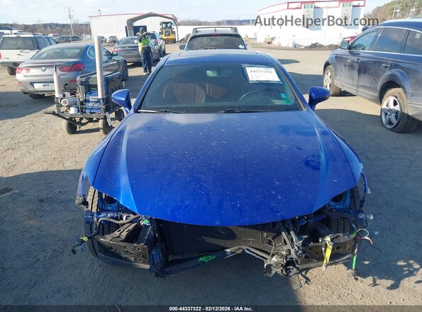 JTHSM5BC5H5003670 2017 LEXUS RC 300 Синий Вид задней части салона