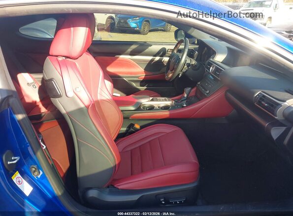 JTHSM5BC5H5003670 2017 LEXUS RC 300 Синий Вид салона спереди
