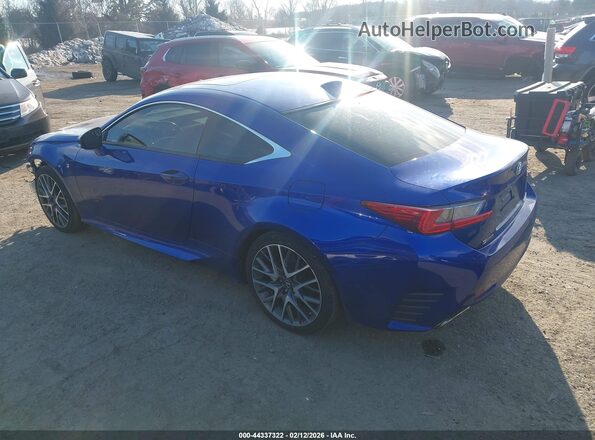 JTHSM5BC5H5003670 2017 LEXUS RC 300 Синий Задняя левая четверть