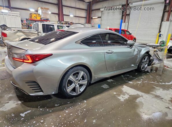 JTHSM5BC7G5000963 2016 LEXUS RC Серебряный Задняя правая четверть