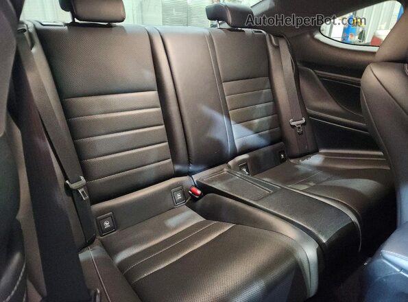 JTHSM5BC7G5000963 2016 LEXUS RC Серебряный Вид задних сидений