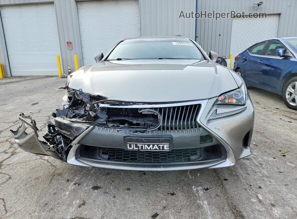 JTHSM5BC7G5000963 2016 LEXUS RC Серебряный Вид спереди