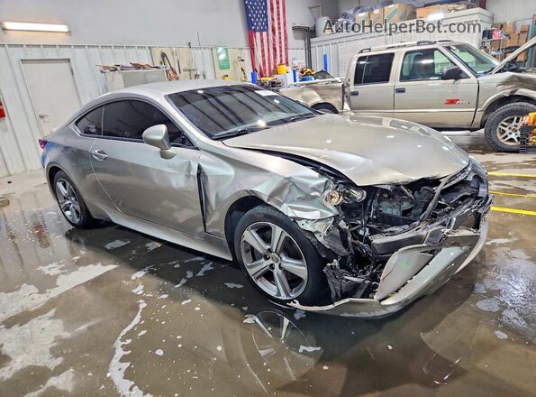 JTHSM5BC7G5000963 2016 LEXUS RC Серебряный Передняя правая четверть