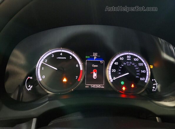 JTHSM5BC7G5000963 2016 LEXUS RC Серебряный Вид щитка приборов