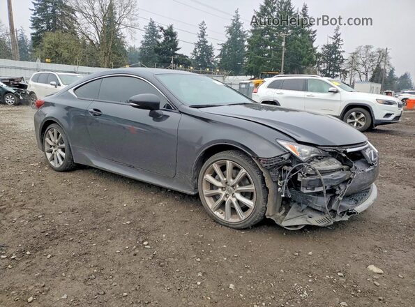JTHSM5BC9G5001449 2016 LEXUS RC Black წინა მარჯვენა