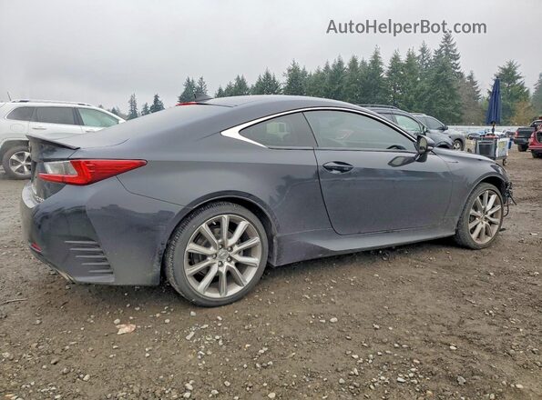 JTHSM5BC9G5001449 2016 LEXUS RC Black უკანა მარჯვენა