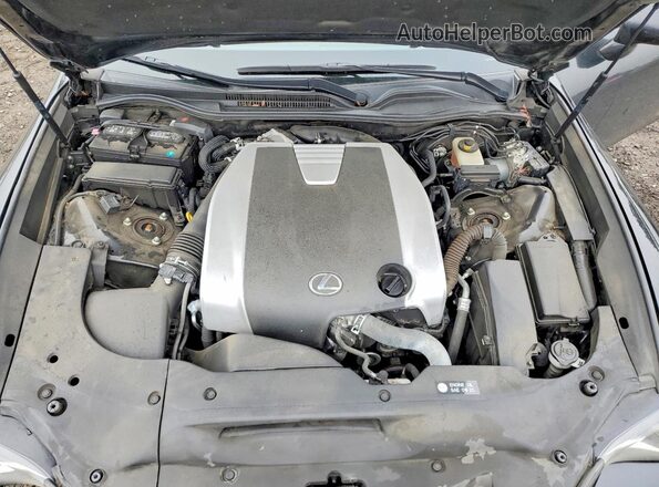 JTHSM5BC9G5001449 2016 LEXUS RC Black უკანა სალონის ხედი