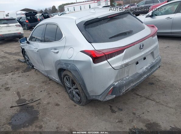 JTHU9JBH1K2008338 2019 LEXUS UX 250H Silver Tył lewy