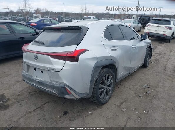 JTHU9JBH1K2008338 2019 LEXUS UX 250H Silver Tył prawy
