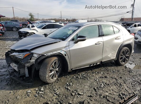 JTHU9JBH4K2002047 2019 LEXUS UX Серебряный Передняя левая четверть