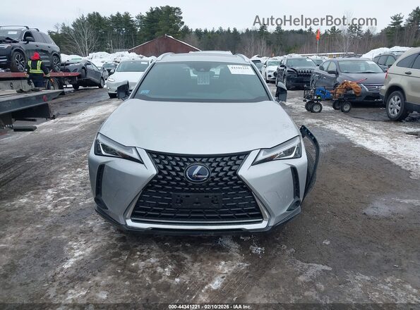 JTHU9JBH4K2018040 2019 LEXUS UX 250H Серый Вид щитка приборов