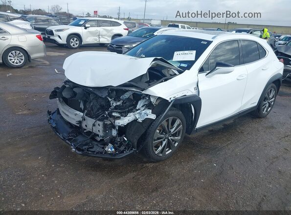 JTHU9JBH9K2013416 2019 LEXUS UX 250H Белый Передняя левая четверть