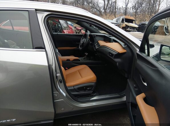 JTHU9JBH9K2016719 2019 LEXUS UX 250H Серый Вид салона спереди
