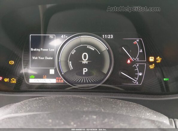 JTHU9JBH9K2016719 2019 LEXUS UX 250H Серый Вид задних сидений
