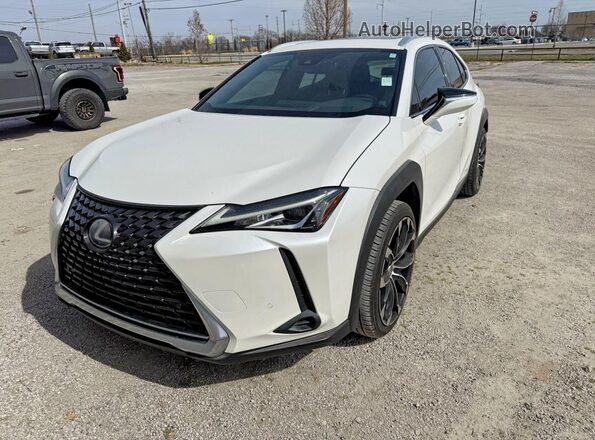 JTHU9JBHXK2019709 2019 LEXUS UX Белый Задняя правая четверть