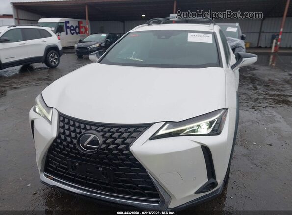 JTHX3JBH6N2056212 2022 LEXUS UX 200 White Вид щитка приладів