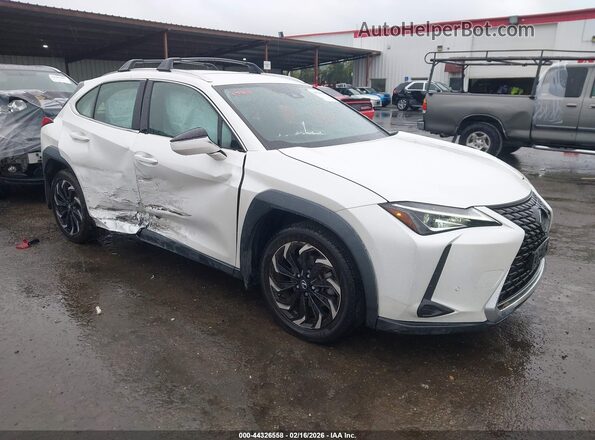 JTHX3JBH6N2056212 2022 LEXUS UX 200 White Передня права чверть