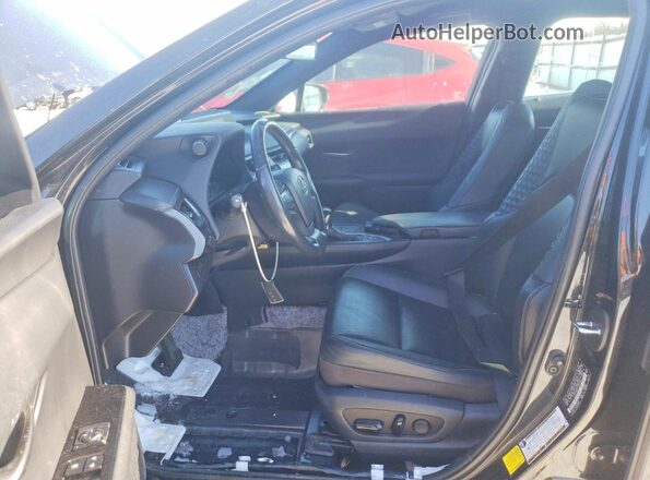 JTHX9JBH0L2034430 2020 LEXUS UX Black Widok wnętrza z przodu