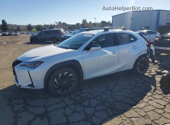 JTHX9JBH2N2059414 2022 LEXUS UX Белый Передняя левая четверть