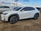 2022 Lexus Ux 250h Base White vin: JTHX9JBH2N2062216