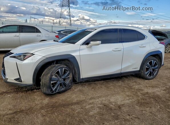 JTHX9JBH2N2062216 2022 LEXUS UX White Vista tres cuartos delantera izquierda