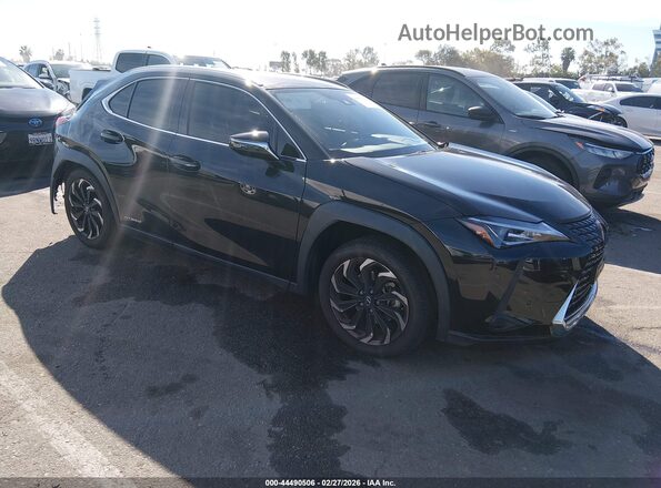 JTHX9JBH5M2045599 2021 LEXUS UX 250H Black Delantero derecho
