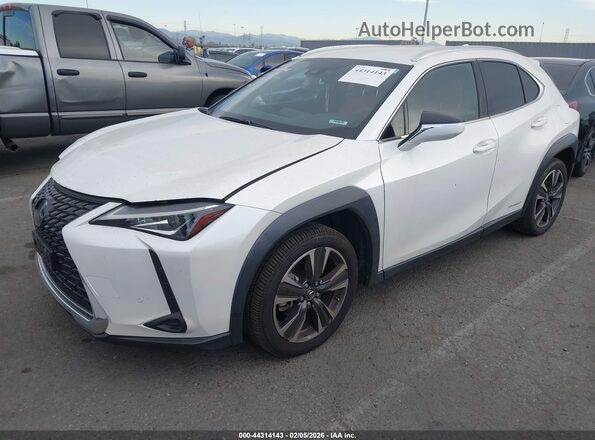 JTHX9JBH7M2050691 2021 LEXUS UX 250H Белый Передняя левая четверть