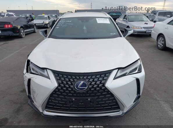 JTHX9JBH7M2050691 2021 LEXUS UX 250H Белый Вид щитка приборов