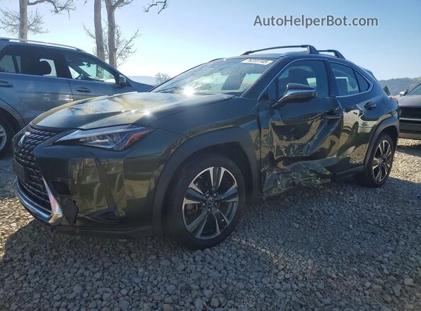 JTHX9JBH9N2060852 2022 LEXUS UX Зеленый Передняя левая четверть