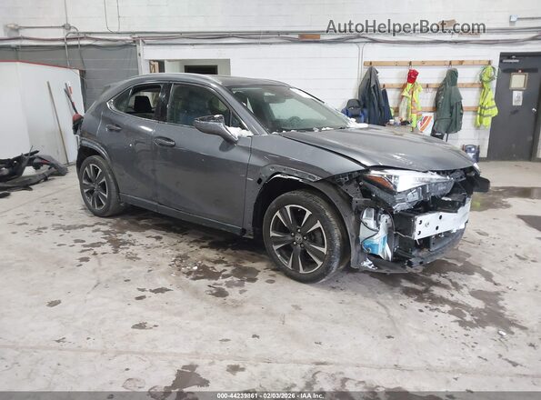 JTHY3JBH1K2003319 2019 LEXUS UX 200 Gray Delantero derecho