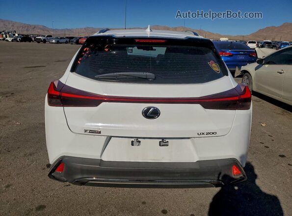 JTHY3JBH1K2006480 2019 LEXUS UX White Vista trasera