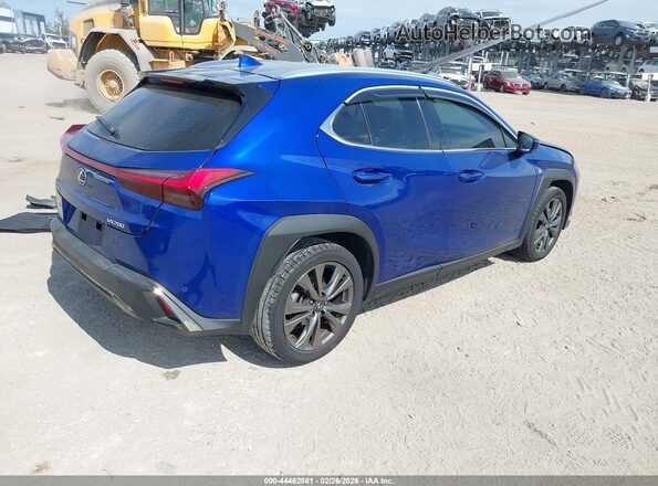JTHY3JBH7K2012655 2019 LEXUS UX 200 Blue Rear right