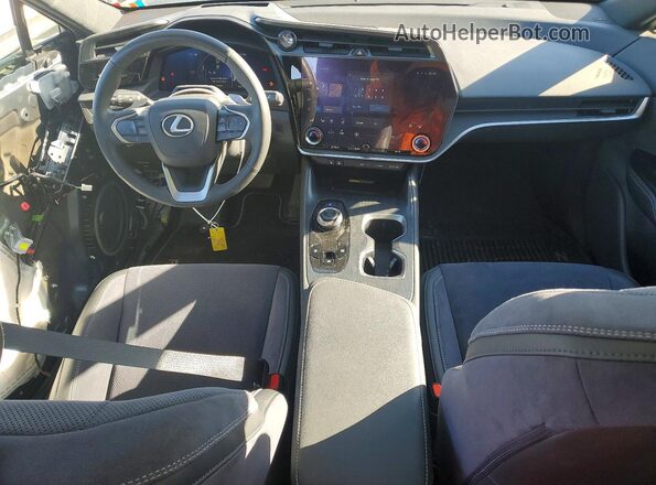 JTJAAAAB0PA011038 2023 LEXUS RZ Gray Widok deski rozdzielczej