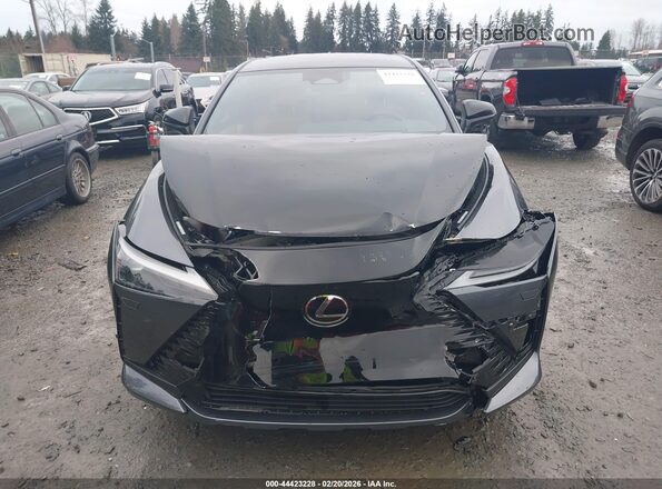 JTJAAAAB1PA019407 2023 LEXUS RZ 450E Черный Вид задней части салона