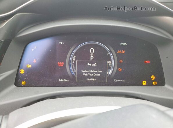 JTJAAAAB1RA026148 2024 LEXUS RZ Угольный Вид щитка приборов