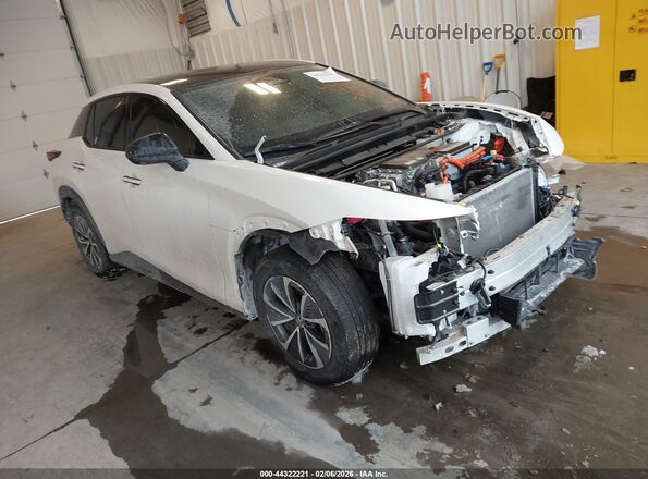 JTJAAAABXPA020829 2023 LEXUS RZ 450E Белый Передняя правая четверть