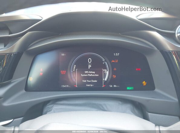 JTJAAAABXRA024401 2024 LEXUS RZ Gray Вид задніх сидінь