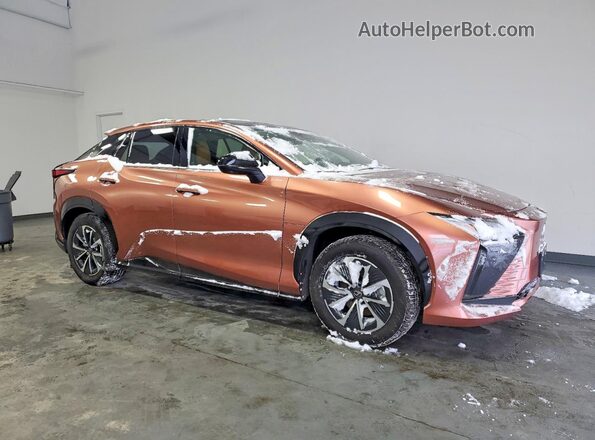 JTJABABB0SA010735 2025 LEXUS RZ Желто-коричневый Передняя правая четверть