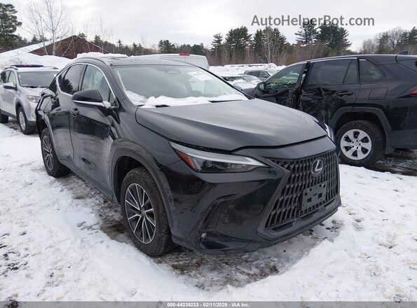 JTJAGCEZ0R2018294 2024 LEXUS NX 350 Черный Передняя правая четверть