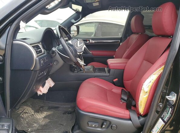 JTJAM7BX1P5352977 2023 LEXUS GX Черный Вид салона спереди