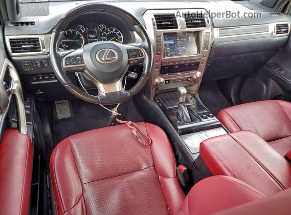 JTJAM7BX2M5269537 2021 LEXUS GX Белый Вид панели приборов
