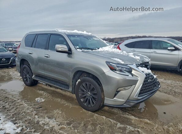 JTJAM7BX4L5262717 2020 LEXUS GX Золотой Передняя правая четверть