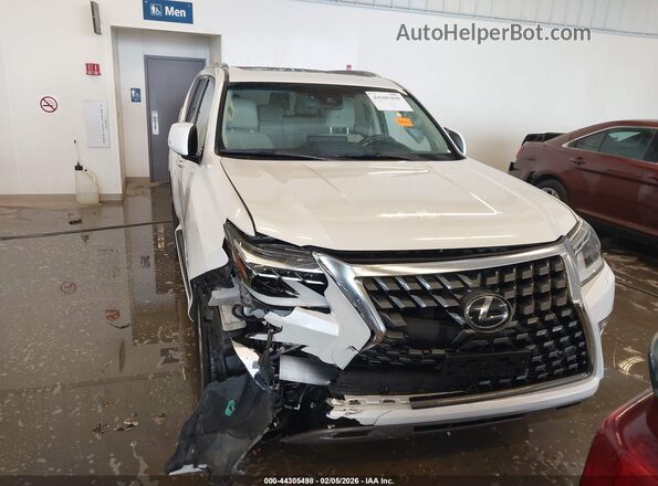 JTJAM7BX4N5314012 2022 LEXUS GX 460 White Widok zestawu wskaźników